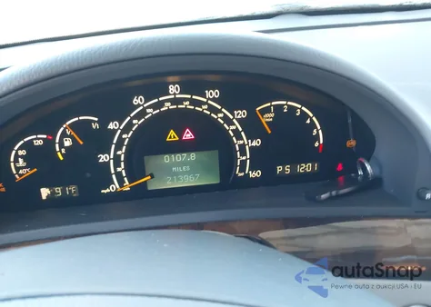 2000 Mercedes-Benz S 500 из США, поврежденный, VIN WDBNG75JXYA122235